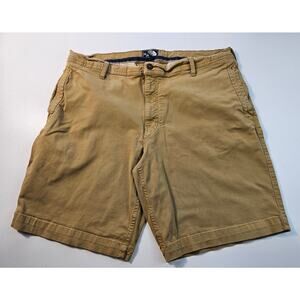 The North Face size 40 khaki shorts chino flat front casual everyday 90s preppy_